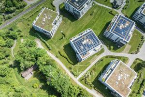 Rivage Bottighofen Luftbild Mehrfamilienhaus Bodensee