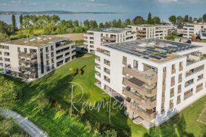 Rivage Bottighofen Luftbild Mehrfamilienhaus Bodensee